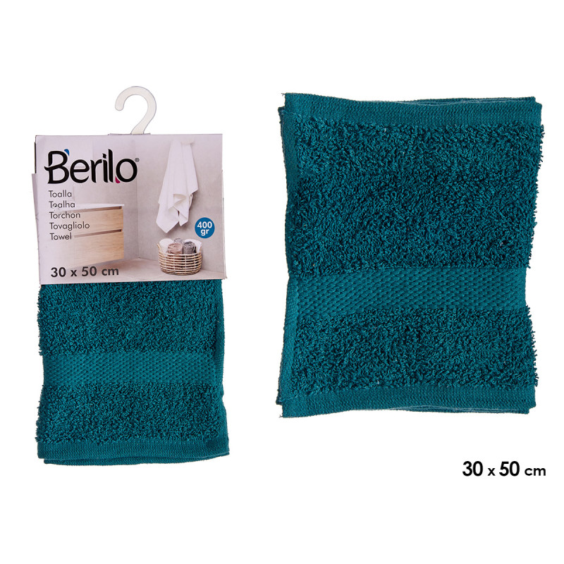 30X50 BLUE PLAIN TOWEL 