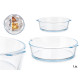 VASSOIO BOROSILICATO ROTONDO MANICI 1600ML