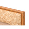 PHOTO FRAME BRAIDED FINISH ASRT 2 13X18CM
