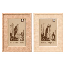 EMBOSSED PHOTO FRAME ASRT 2 10X15CM