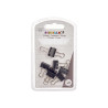 SET 8 PINZE CLIP NERO PICCOLE