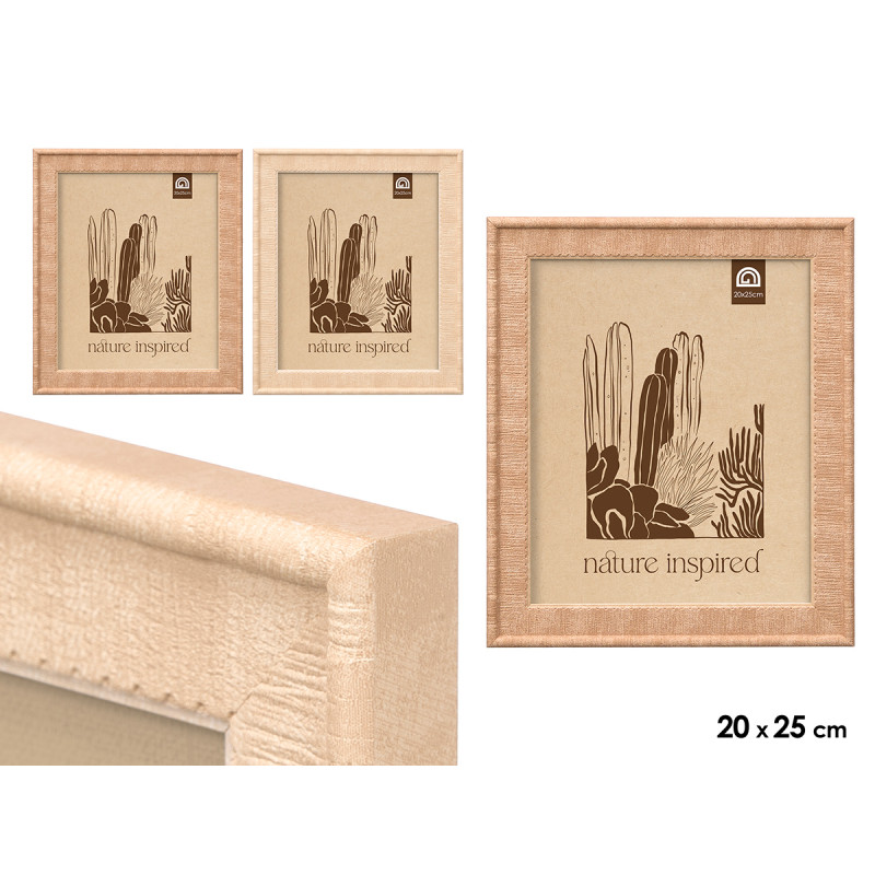 EMBOSSED PHOTO FRAME ASRT 2 20X25CM