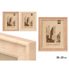 EMBOSSED PHOTO FRAME ASRT 2 20X25CM