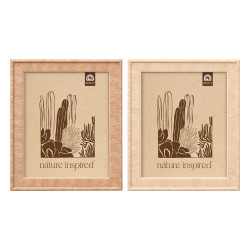 EMBOSSED PHOTO FRAME ASRT 2 20X25CM