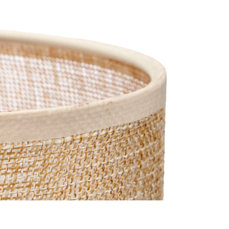 LAMPARA SOBREMESA EFECTO MADERA OVAL ALTA