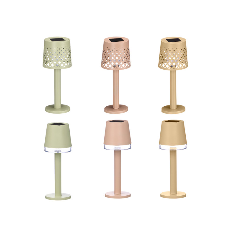LAMPADA SOLAR PE SORT 2 MODELOS 3 COR