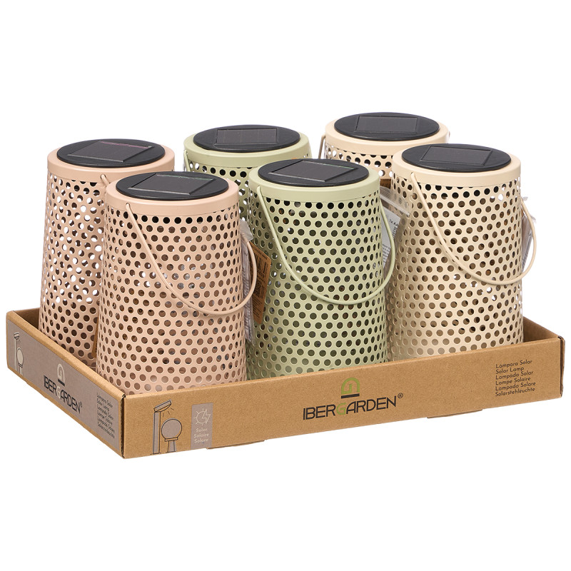 LAMPADA SOLAR CONICA PONTOS SORT 3 COR
