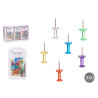 SET 60 PUNTINE DA DISEGNO COLOR TRASP