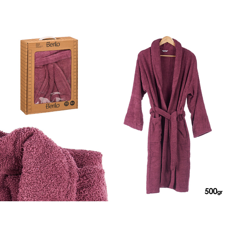 PEIGNOIR ROUGE 500GR M/L