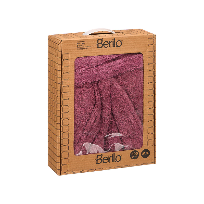 500GR M/L RED BATH ROBE