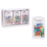 SET 60 TRANSPARENT COLOUR PUSHPINS