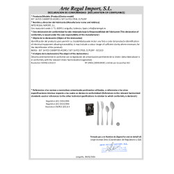 SET 16 PCS COUVERTS ACIER