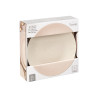 PIATTO PIANO 27 CM INCISO BEIGE 