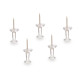 SET 60 TRANSPARENT PUSHPINS