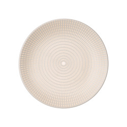 PLATO POSTRE 20,5 CM GRABADO GRIS