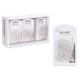 SET 60 TRANSPARENT PUSHPINS
