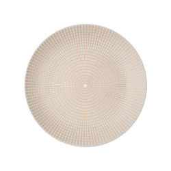 DINNER PLATE ENGRAVED GREY 27 CM