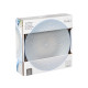 PIATTO PIANO 27 CM INCISO BLU 