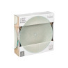 PRATO RASO 27CM GRAVADO VERDE