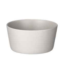 ASSIETTE CREUSE 15 CM LISSE GRIS
