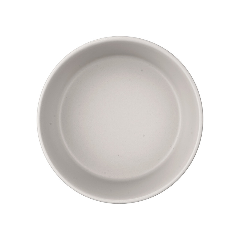 SMOOTH SOUP PLATE 15 CM GREY