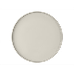 SMOOTH DINNER PLATE 26 CM GREY