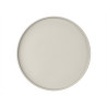 ASSIETTE PLATE 26 CM  LISSE GRIS