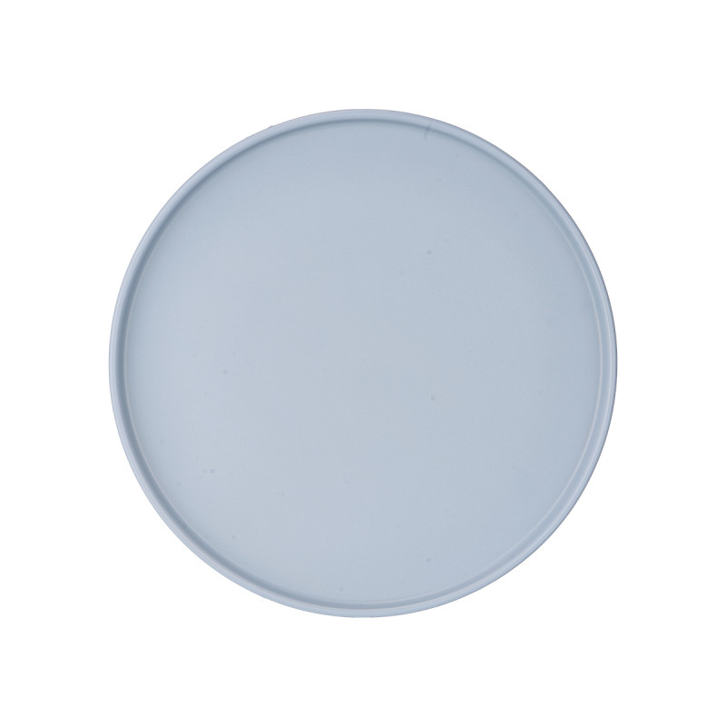 ASSIETTE À DESSERT 20 CM LISSE BLEU