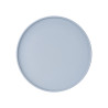 SMOOTH DESSERT PLATE 20 CM LIGHT BLUE