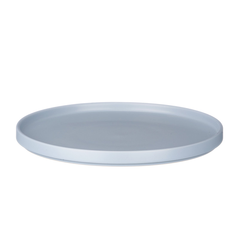SMOOTH DINNER PLATE 26 CM LIGHT BLUE