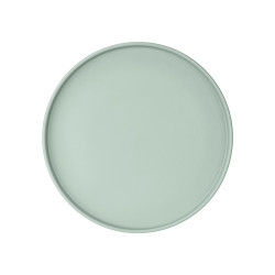 SMOOTH DESSERT PLATE 20 CM GREEN