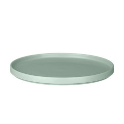 PLATO LLANO 26 CM LISO VERDE