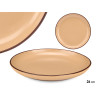 FLAT PLATE 26CM BEIGE
