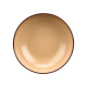 PLATO HONDO 20 CM BEIGE