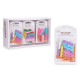 SET OF 10 MULTICOLOUR WOOD CLOTHES PINS MEDIUM
