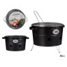 35CM BLACK PORTABLE BARBECUE BUCKET  