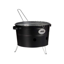 BARBECUE PORTÁTIL CUBO 35CM PRETO