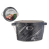 35CM BLACK PORTABLE BARBECUE BUCKET  