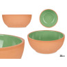BOL TERRE CUITE 20CM VERT