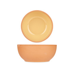 EARTHENWARE BOWL 20CM YELLOW 
