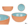 EARTHENWARE BOWL 20CM TURQUOISE