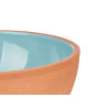 CIOTOLA TERRACOTTA 20CM COLORE TURCHESE
