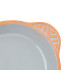 CASSEROLE TERRE CUITE ROND POIGNE 20CM GRIS