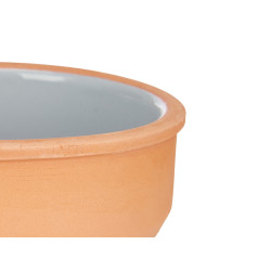 CASSERUOLA TERRACOTTA ROTONDA 12CM GRIGIO