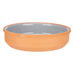 CAÇAROLA DE BARRO REDONDA 16CM CINZENTO