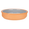 CASSERUOLA TERRACOTTA ROTONDA 16CM GRIGIO