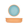 CASSEROLE TERRE CUITE ROND 16CM TURQUOISE