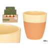 BICCHIERE TERRACOTTA 330ML GIALLO