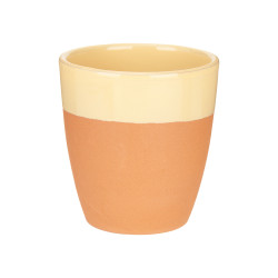 EARTHENWARE GLASS 330ML YELLOW