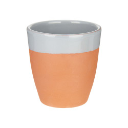 COPO DE BARRO 330ML CINZENTO